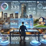 DALL·E-2025-02-19-11.37.54-A-futuristic-digital-marketing-scene-for-Australian-real-estate-companies.-A-real-estate-agent-in-a-high-tech-office-is-using-AI-powered-analytics-on--1536x878